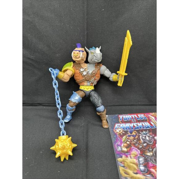 MOTU TMNT Turtles of Grayskull 2-Bopsteady Action Figure Loose - Picture 6 of 7
